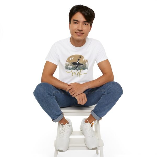 13511991917589578954_2048.jpeg Surf Vibes Unisex Ultra Cotton Tee - Beachy Casual Style, Lifestyle Apparel, beach casual shirt