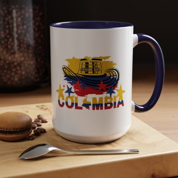 13589153781424341272_2048.jpeg Colombian Pride Coffee Mug, Accent Mug, Present for Coffee Lovers, Travel Souvenir 11/15 oz