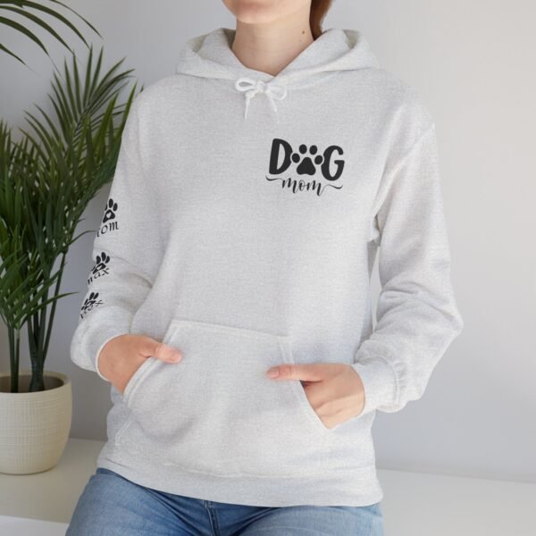 Personalized Mom Cozy Dog Lover Hoodie, Pet Owner Gift, Dog Mom Hoodie, Animal Lover Sweatshirt