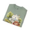 Grandmother's Garden women Softstyle T-Shirt, Vintage Gift for Grandma Cute Family Shirt