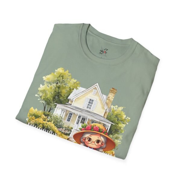 Grandmother's Garden women Softstyle T-Shirt, Vintage Gift for Grandma Cute Family Shirt