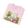 Grandmother's Garden women Softstyle T-Shirt, Vintage Gift for Grandma Cute Family Shirt