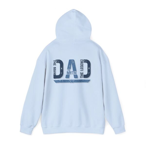 Legendary Men Hooded Sweatshirt Gift for Father's Day, Birthday, Christmas, Casual Wear, Family Reunion, Dad Life Apparel