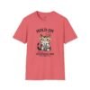 Funny Cat Overthink T-Shirt, Cute Pet Lover Shirt, Gift for Cat Moms, Quirky Animal Tee, Relaxed Fit Cat Apparel