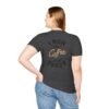 Coffee and Chaos Unisex Softstyle T-Shirt, Casual Wear, Gift for Coffee Lovers, Funny Tee, Everyday Apparel