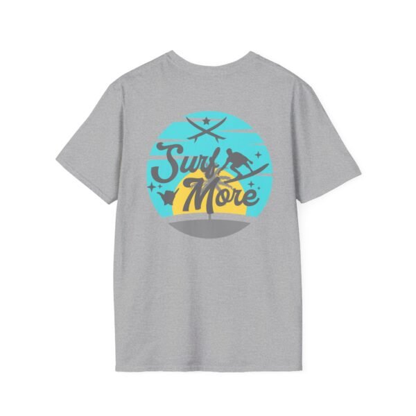 Surf T-Shirt for Beach Lovers | Unisex Softstyle Tee, Summer Vibes, Casual Wear, Surfing Gift, Beach Day Apparel