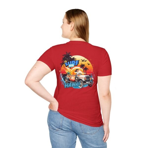 Hawaiian Surf T-Shirt, Vintage Surf Tee, Unisex Beach Wear, Summer Vibes, Retro Vacation Shirt, Perfect for Parties, Gifts