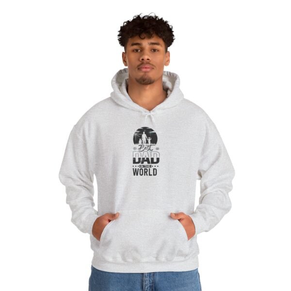 Dad of the World Hoodie, Cozy Unisex Sweatshirt for Father's Day, Dad Gifts, Casual Wear, Everyday Comfort, Family Adventures