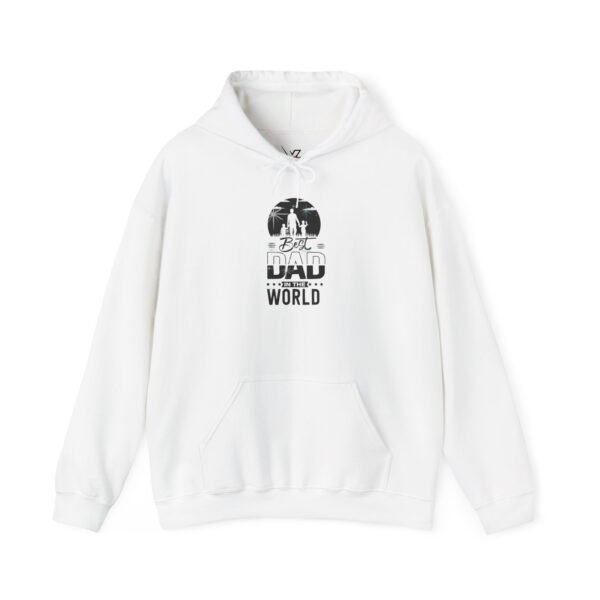 Dad of the World Hoodie, Cozy Unisex Sweatshirt for Father's Day, Dad Gifts, Casual Wear, Everyday Comfort, Family Adventures