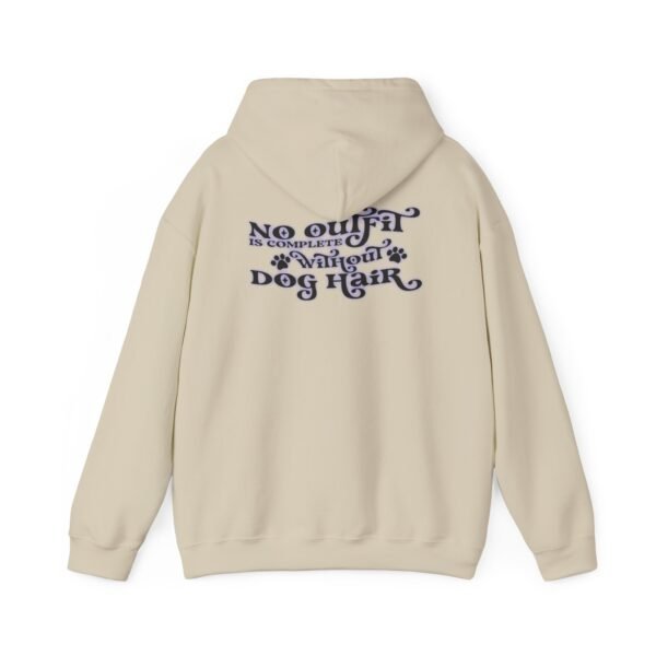 14388979762400410959_2048.jpeg Funny Dog Lover Unisex Hoodie Printed Front and Back, Gift for Dog Lovers, Cozy Dog Hair Hoody, Animal Lover Clothing