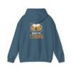 Strength Motivational Hoodie - Men Heavy Blend Sweatshirt, Funny Apparel, Casual Comfort, Comfort Level