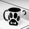 Personalized Coffee Mug, Dog Lover Gift, Personalized Pet Mug, Animal Lover Cup, Cute Paw Design Coffee Cup