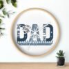 Dad The Man The Myth The Legend Wall Clock, Father's Day Gift, Unique Home Decor, Modern Clock, Dad Gift, Family Wall Art