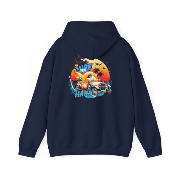 Surfing in Hawaii Hoodie, Beach Vibes Sweatshirt, Unisex Casual Wear, Summer Gift, Vacation Essentials