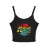 Beach Vibe Tank Top - Just Surf, Summer Top, Vacation Wear, Gift for Surfers, Tropical Style, Casual Summer Outfit
