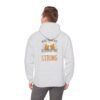 Strength Motivational Hoodie - Men Heavy Blend Sweatshirt, Funny Apparel, Casual Comfort, Comfort Level