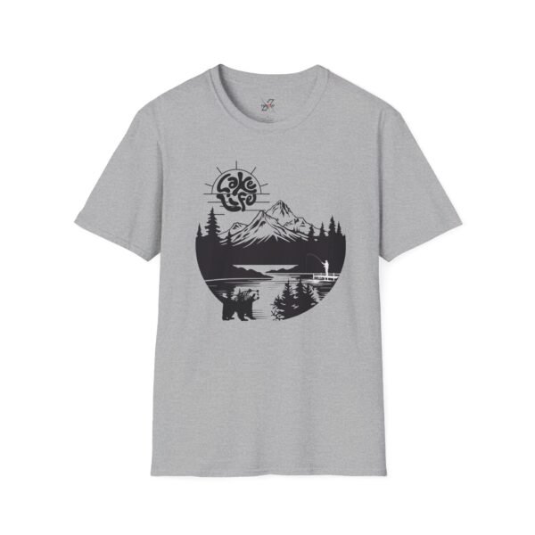 Nature-Inspired Graphic Tee- Adventure Awaits, Casual Unisex, Nature Lover Gift, Outdoor T-Shirt