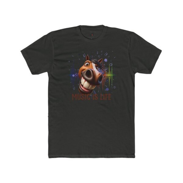 14904143922014689062_2048.jpeg Unisex Music Is Life Tee - Fun Graphic, Gift for Music Lovers, Festival Wear