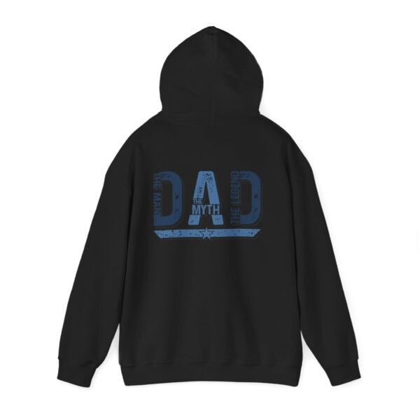 Legendary Men Hooded Sweatshirt Gift for Father's Day, Birthday, Christmas, Casual Wear, Family Reunion, Dad Life Apparel