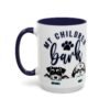 Personalized Dog Lover's Accent Coffee Mug with Cute Pup Design, Pet Owner Gift, Birthday Gift for Dog Moms, Dog Dad Coffee Cup
