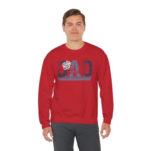 Fashion Dad Crewneck Sweatshirt, Father's Day Gift, Gift for Him, Casual Wear, Men Sweatshirt
