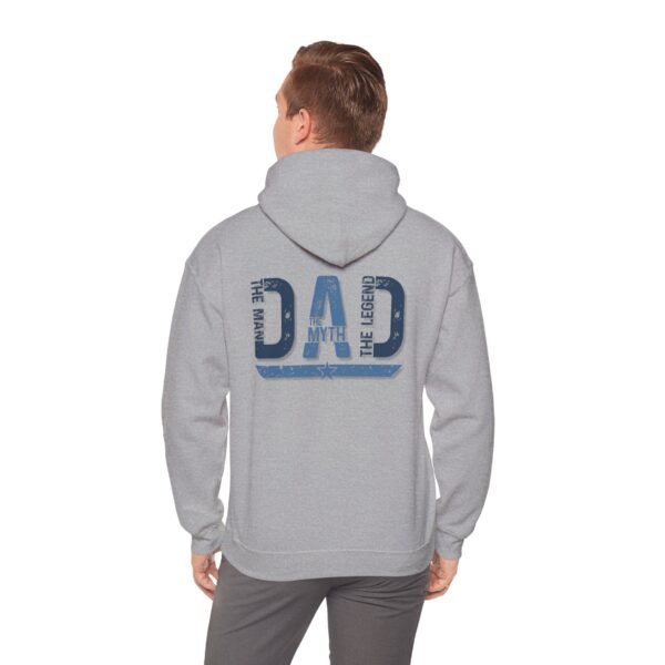 Legendary Men Hooded Sweatshirt Gift for Father's Day, Birthday, Christmas, Casual Wear, Family Reunion, Dad Life Apparel