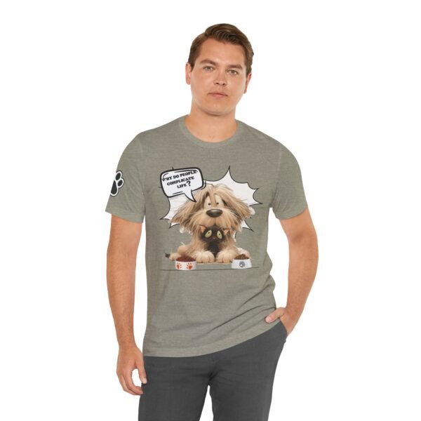 Cute Pet-Themed Unisex Jersey Tee Design