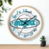 Stylish Modern Wall Clock with Trendy Design for Home Decor, Unique Gift for Him/Her, Office Decor, Birthday, Housewarming, or Any Occasion