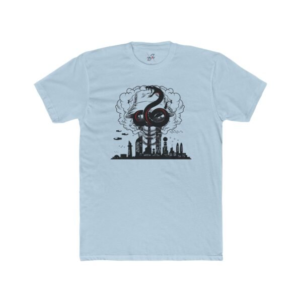 15305850350807663339_2048.jpeg Urban Art Inspired Unisex Tee, City of fear T-Shirt, Streetwear, Casual Outfit