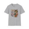 Coffee Cat Unisex T-Shirt, Cute Coffee Lover Tee, Funny Cat Shirt, Gift for Cat Owners, Quirky Animal Apparel