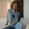 Chic Crop Hoodie with Retro 'Panama City' Design, Casual Wear, Summer Fashion, Gift for Travelers, Beach Vibes