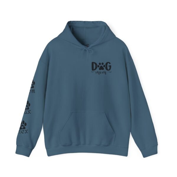 Personalized Mom Cozy Dog Lover Hoodie, Pet Owner Gift, Dog Mom Hoodie, Animal Lover Sweatshirt