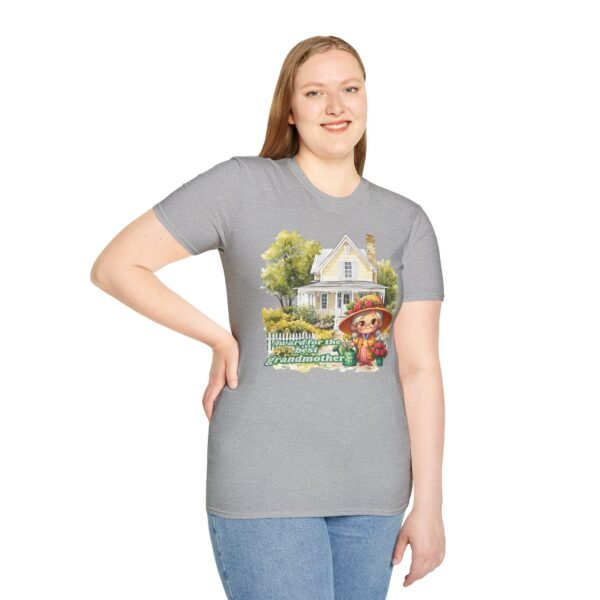 Grandmother's Garden women Softstyle T-Shirt, Vintage Gift for Grandma Cute Family Shirt
