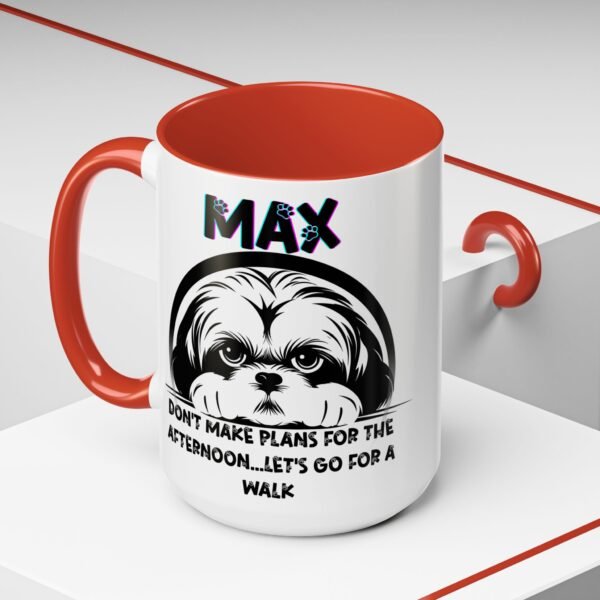 Personalized Coffee Mug 11/15oz Funny Dog Lover Gift, Pet Owner Mug, Cute Coffee Cup, Dog Walk Reminder