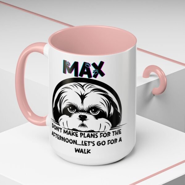 Personalized Coffee Mug 11/15oz Funny Dog Lover Gift, Pet Owner Mug, Cute Coffee Cup, Dog Walk Reminder