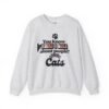 "What I Like About People? Their Cats" Crewneck Sweatshirt Cozy Gifts for Cat Lovers, Unisex Sweatshirt, Perfect for Pet Lovers