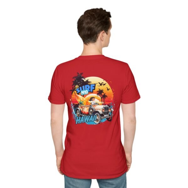 Hawaiian Surf T-Shirt, Vintage Surf Tee, Unisex Beach Wear, Summer Vibes, Retro Vacation Shirt, Perfect for Parties, Gifts