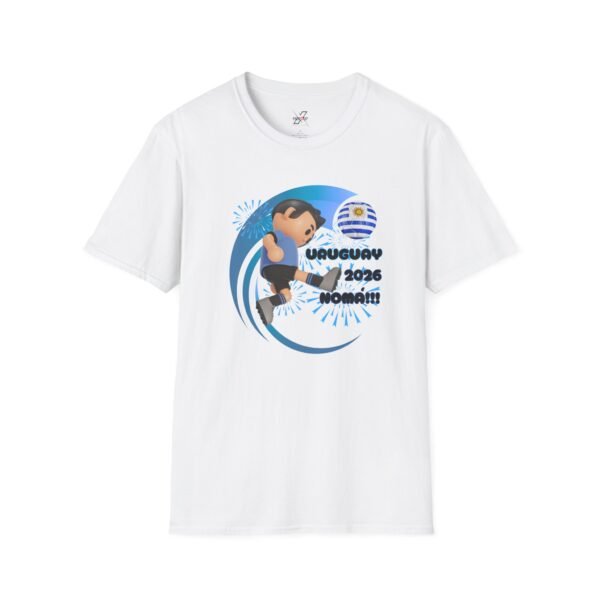 15695782040712063067_2048.jpeg Uruguay Unisex Softstyle T-Shirt - Perfect for Uruguay Fans, Game Day, Sports Events, trendy design, Team Spirit, Casual Wear!
