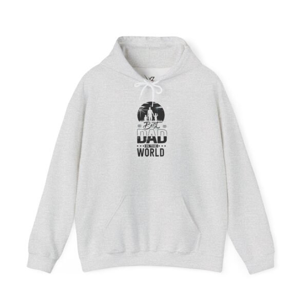 Dad of the World Hoodie, Cozy Unisex Sweatshirt for Father's Day, Dad Gifts, Casual Wear, Everyday Comfort, Family Adventures
