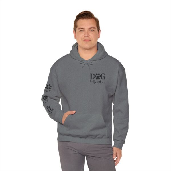 Personalized Men Cozy Dog Lover Hoodie, Pet Lovers Gift, Dog Mom Hoodie, Animal Lover Sweatshirt, Casual Pet Apparel