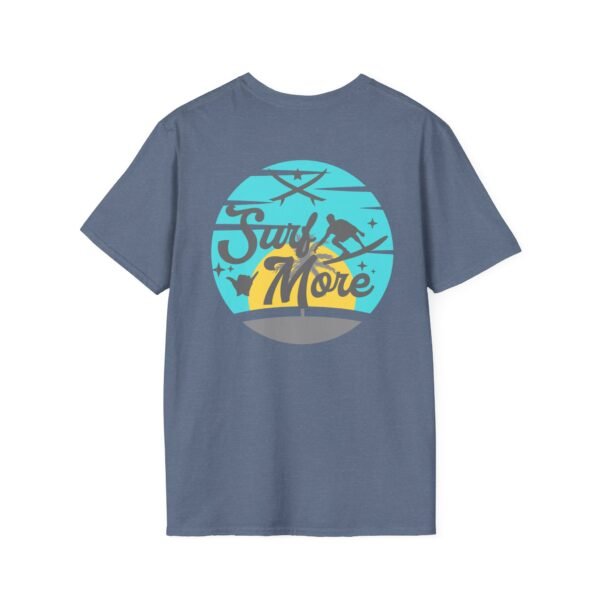 Surf T-Shirt for Beach Lovers | Unisex Softstyle Tee, Summer Vibes, Casual Wear, Surfing Gift, Beach Day Apparel