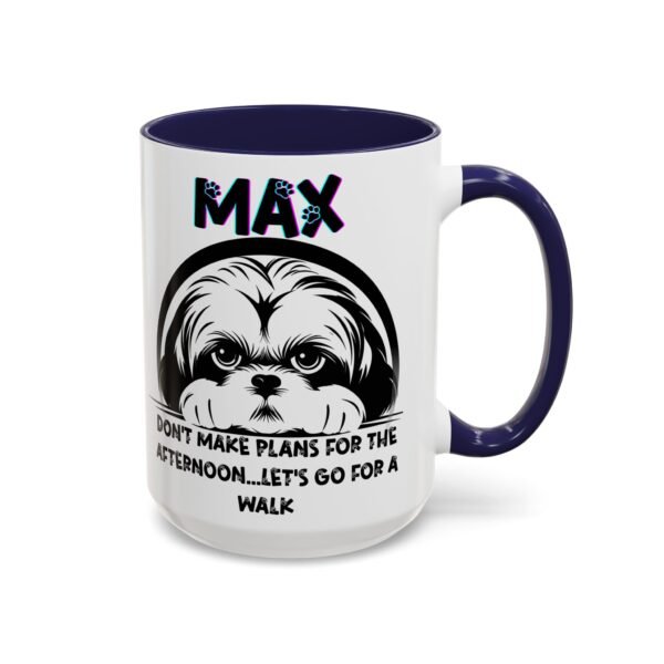 Personalized Coffee Mug 11/15oz Funny Dog Lover Gift, Pet Owner Mug, Cute Coffee Cup, Dog Walk Reminder