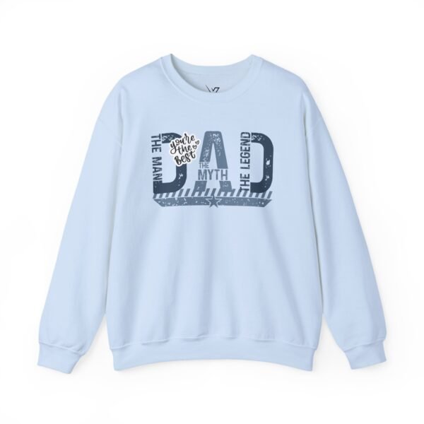 Fashion Dad Crewneck Sweatshirt, Father's Day Gift, Gift for Him, Casual Wear, Men Sweatshirt