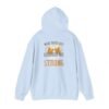 Strength Motivational Hoodie - Men Heavy Blend Sweatshirt, Funny Apparel, Casual Comfort, Comfort Level