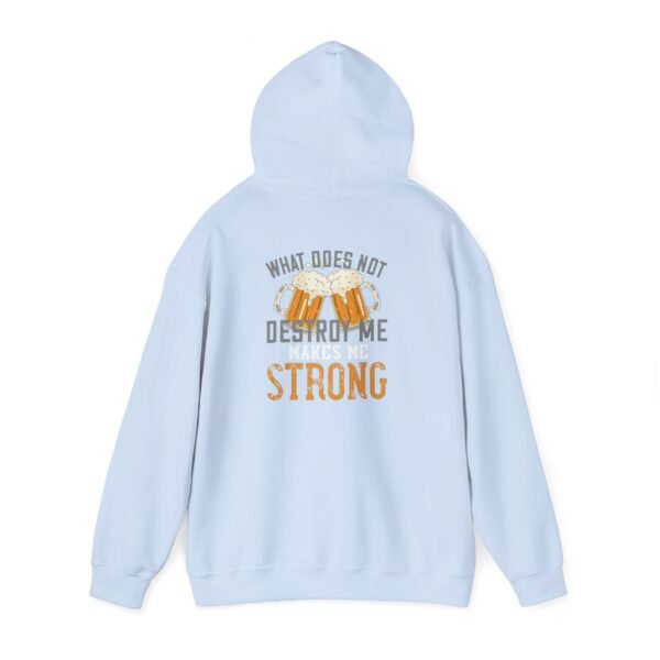 Strength Motivational Hoodie - Men Heavy Blend Sweatshirt, Funny Apparel, Casual Comfort, Comfort Level