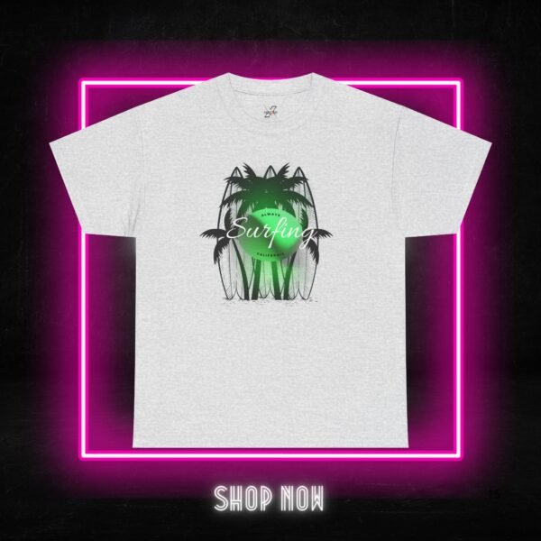 California Surfing Unisex Heavy Cotton Tee Beach Vibes T-Shirt