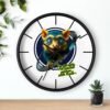 Whimsical Limited Edition Wall Clock, Fun Decor for Kids Room, Unique Gift for Birthdays, Quirky Home Accent, Animal Lovers Decor