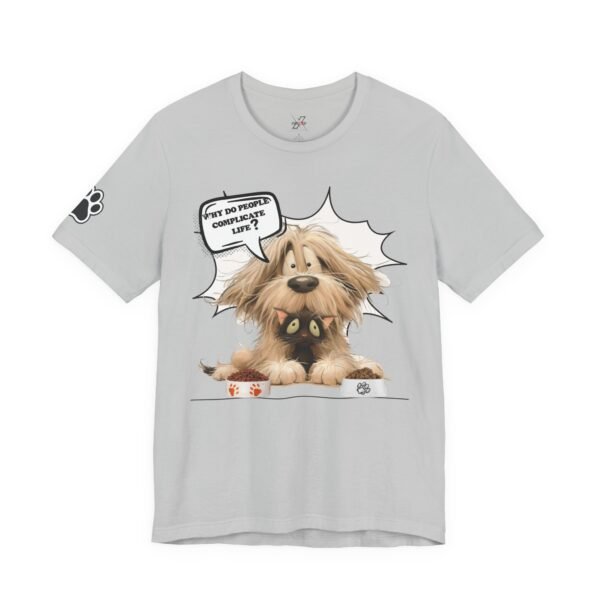 Cute Pet-Themed Unisex Jersey Tee Design