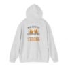 Strength Motivational Hoodie - Men Heavy Blend Sweatshirt, Funny Apparel, Casual Comfort, Comfort Level