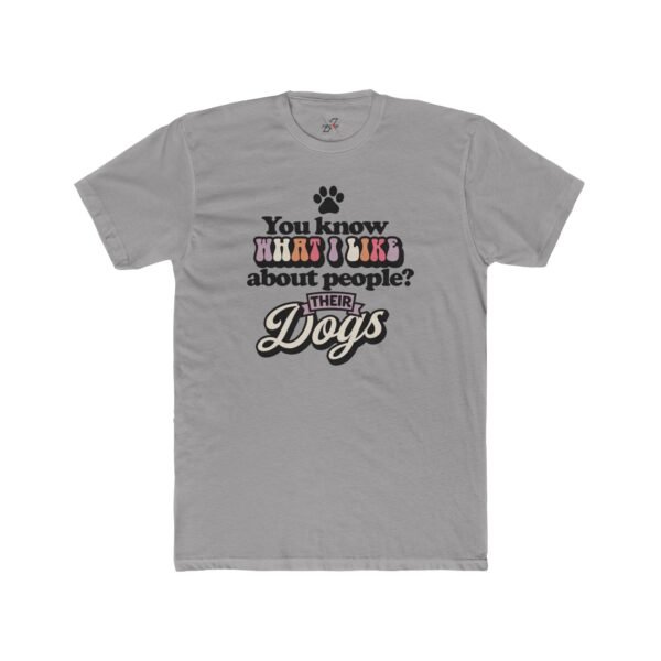 Unisex “Dog Lover” T-Shirt – Cute Gift for Dogs Owners, Casual Pet Lover Apparel